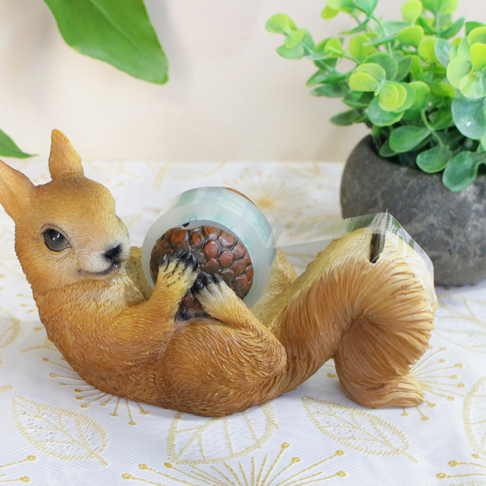 Cute Squirrel Shaped Tape Disp - Tape Dispenser Weighted 评论和价格