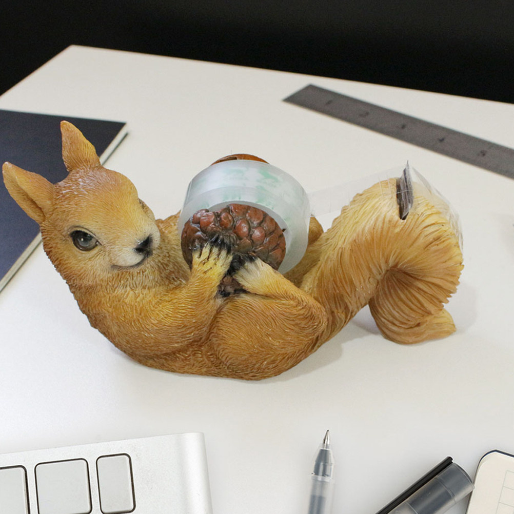 Cute Squirrel Shaped Tape Disp - Tape Dispenser Weighted 评论和价格