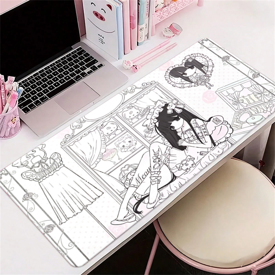 Anime Aesthetics Leather Mouse - Leather Desk Pad 评论和价格