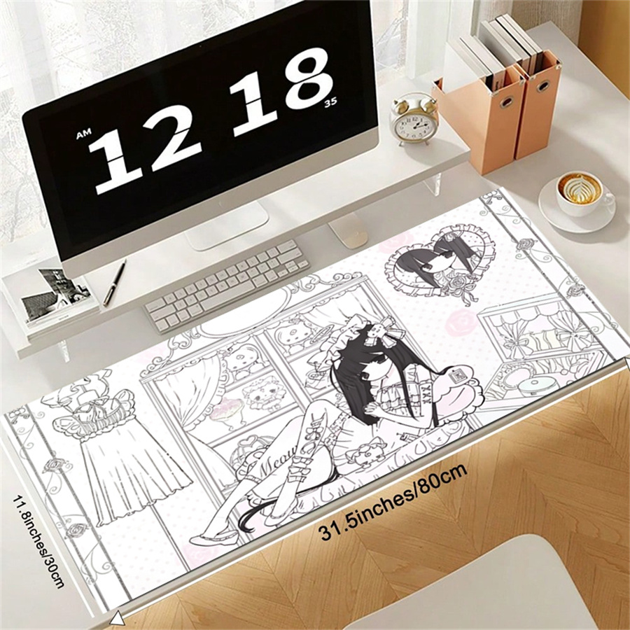 Anime Aesthetics Leather Mouse - Leather Desk Pad 评论和价格