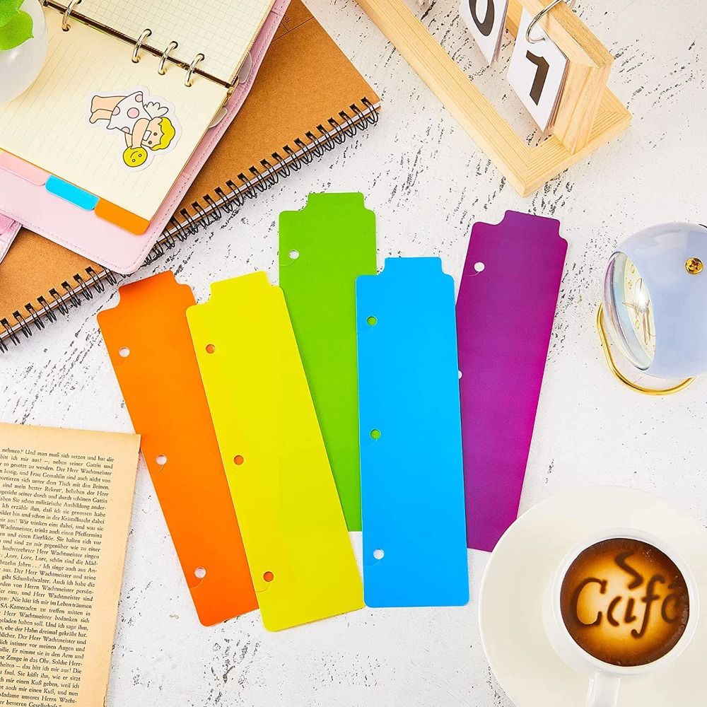 5Pcs/Set 3 Ring Binder A4 Plas - Binder A4 Lever 评论和价格